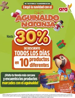  Vista previa del prospecto Ara catálogo del almacen Ara válida del 01/10/2026 al 04/11/2026