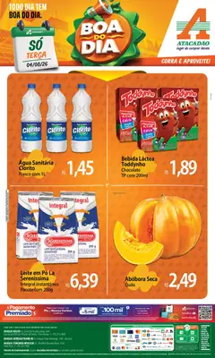 Pré-Visualização do folheto "Atacadão ofertas - SE" da loja Atacadão válido a partir de 04/08/2026