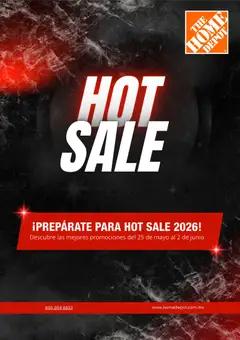 Vista previa las ofertas de la tienda Home Depot - Home Depot Hot Sale aviso desde el 05/05/2026 