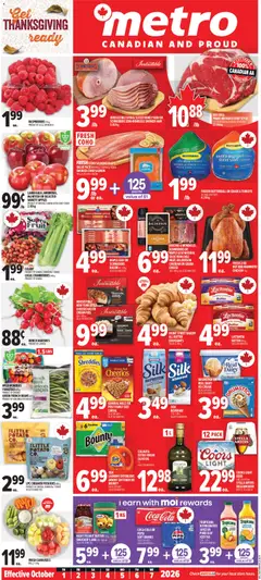 Preview of leaflet Metro weekly flyer / circulaire from shop Metro is valid from Oct 01, 2026