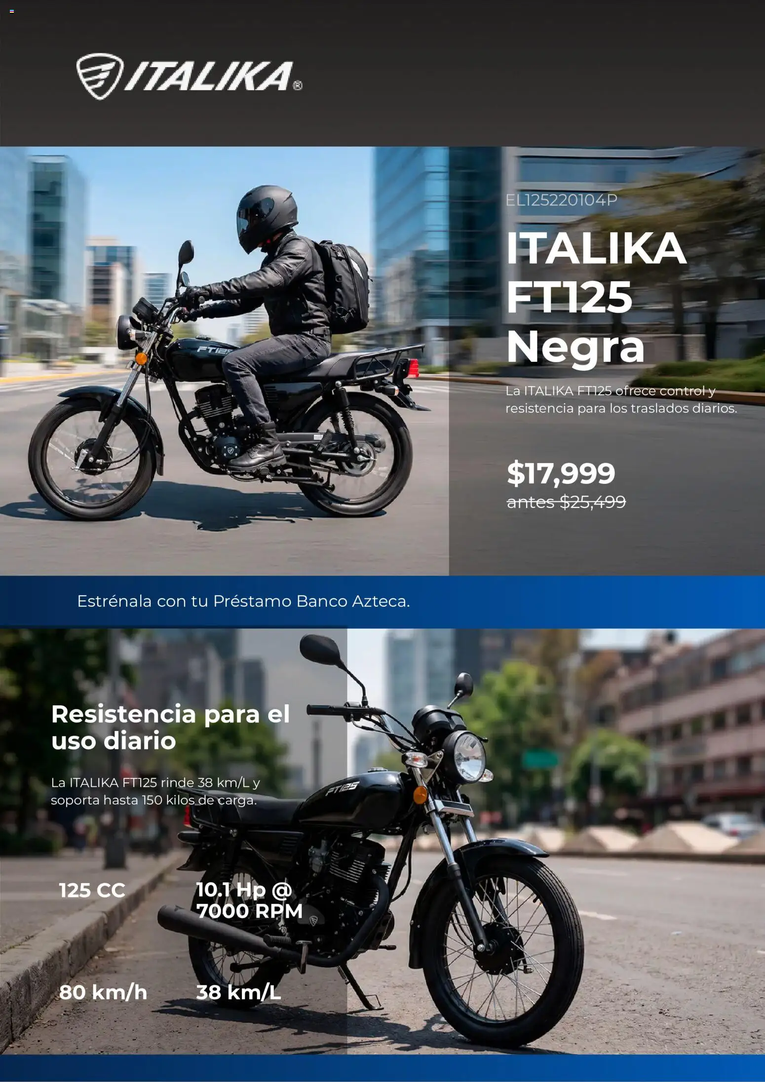 Vista previa las ofertas de la tienda Italika - Italika catálogo desde el 17/10/2026 