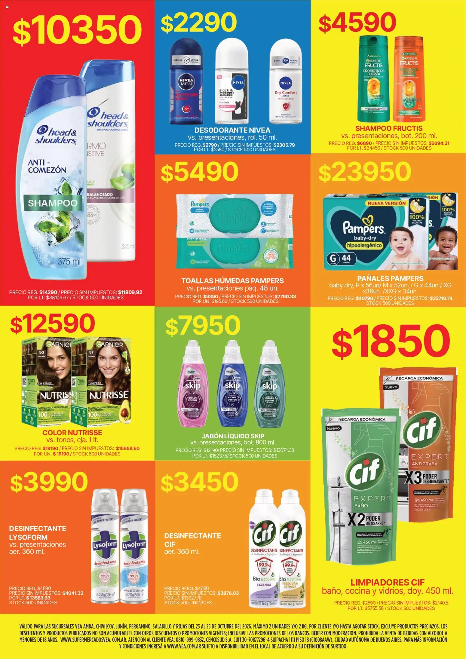 Vista previa del folleto de la tienda Vea válido desde el 23/10/2026 