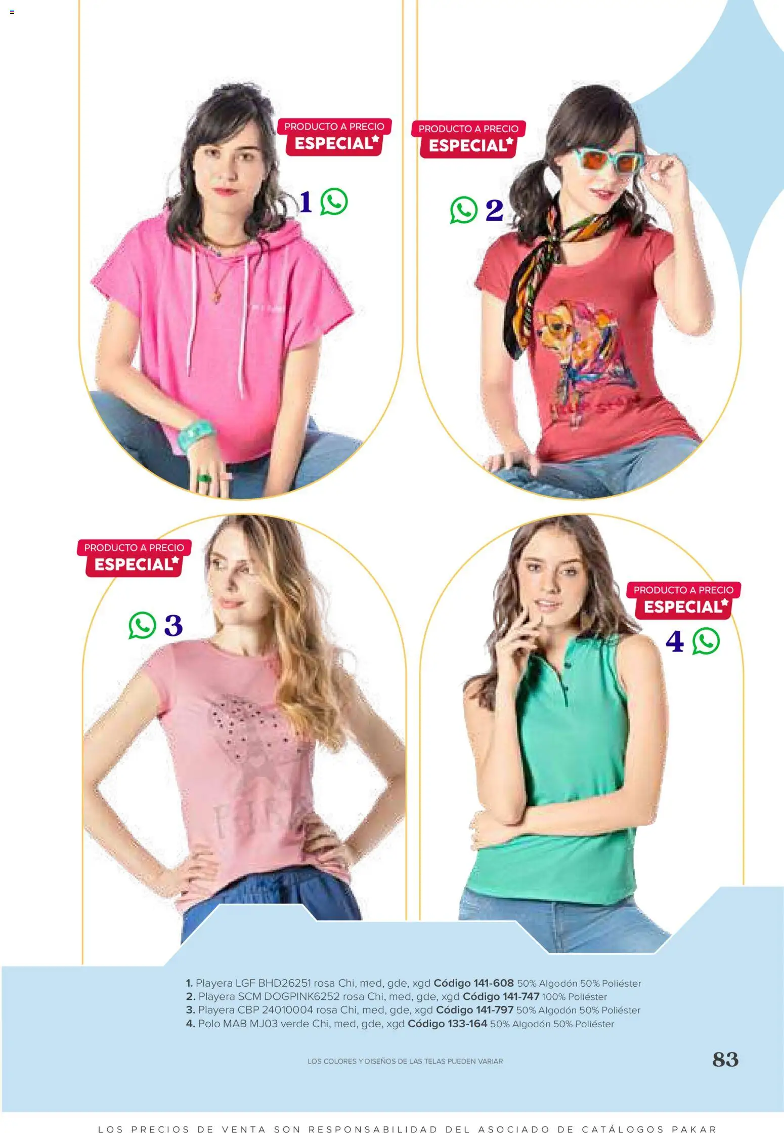 Vista previa las ofertas de la tienda SC Pakar - SC Pakar catálogo Ropa desde el 31/07/2026 