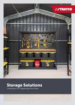 Preview of catalogue Stratco catalogue Storage from shop Stratco valid 10/08/2026