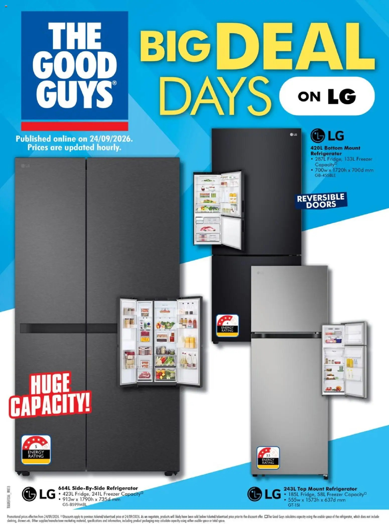 Preview of catalogue The Good Guys catalogue from shop The Good Guys valid 24/09/2026