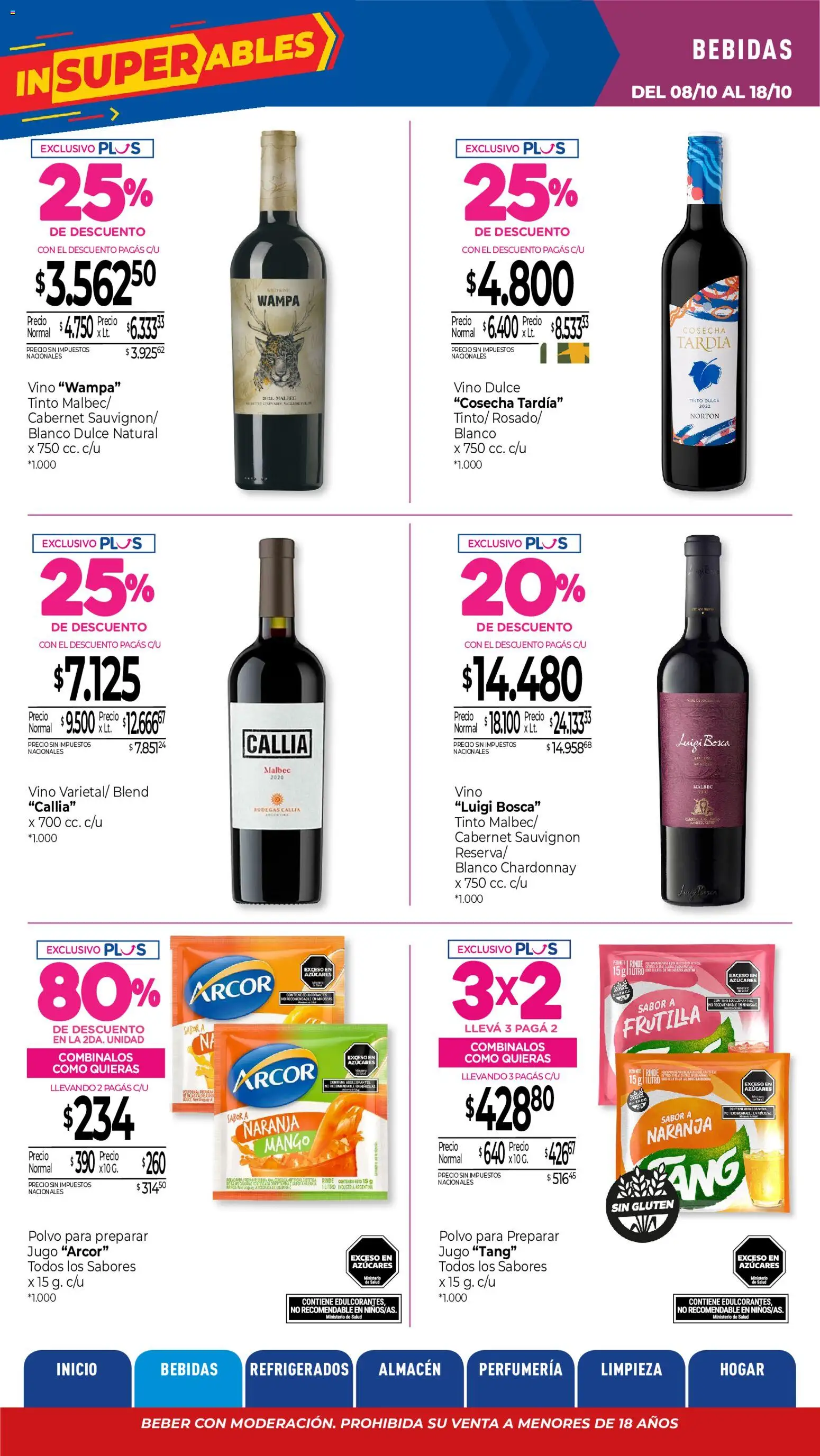 Vista previa del folleto de la tienda La Anonima válido desde el 08/10/2026 