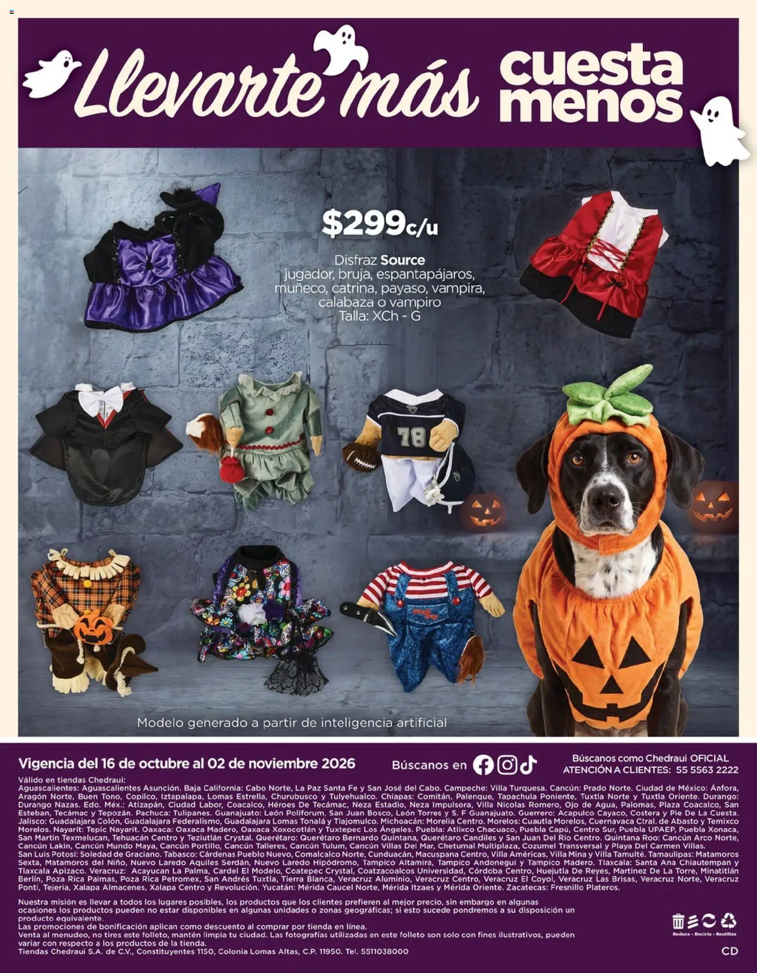 Vista previa las ofertas de la tienda Chedraui - Chedraui folleto desde el 16/10/2026 