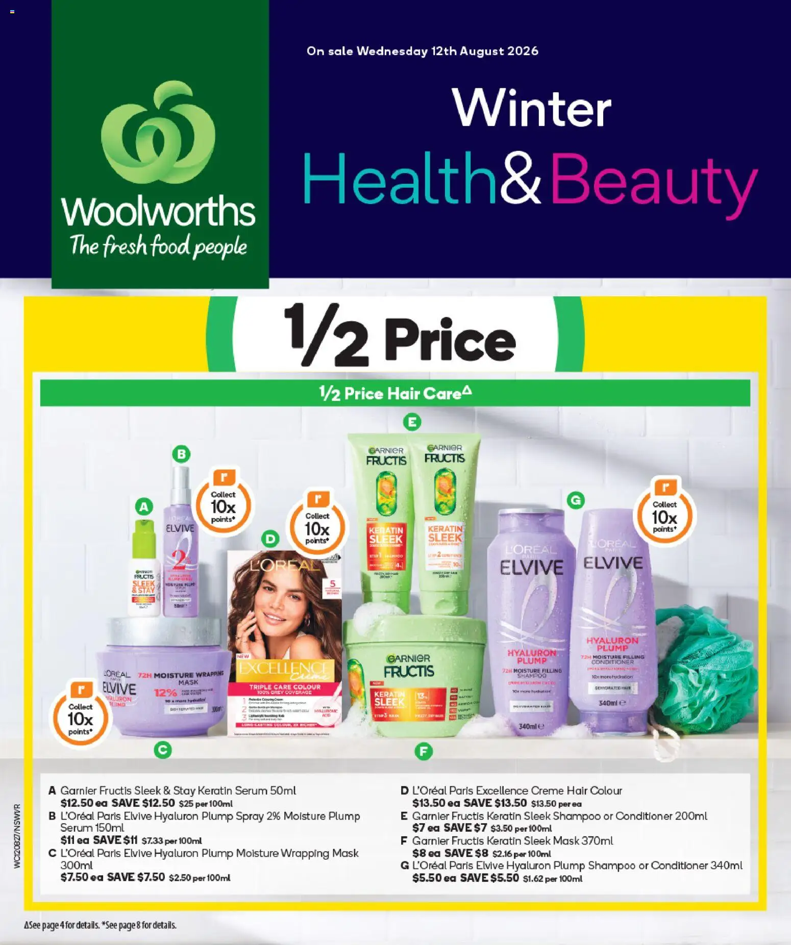 Preview of catalogue Woolworths Winter Health & Beauty Catalogue from shop Woolworths valid 12/08/2026