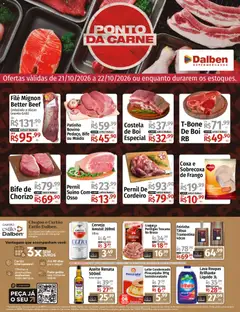 Pré-Visualização do folheto "Supermercado Dalben - Ofertas da semana" da loja Supermercado Dalben válido a partir de 21/10/2026