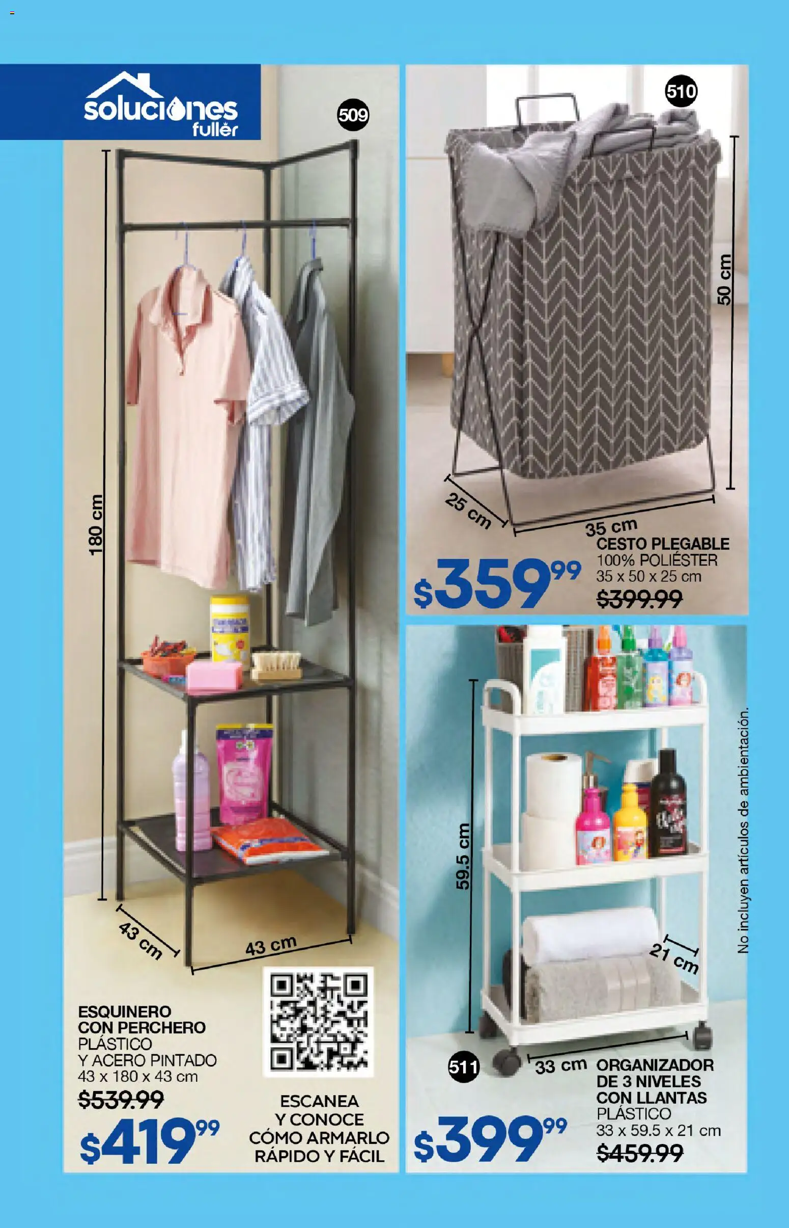 Vista previa las ofertas de la tienda Fuller - Campaña 23 2026 desde el 18/02/2026 - Perchero, Organizador