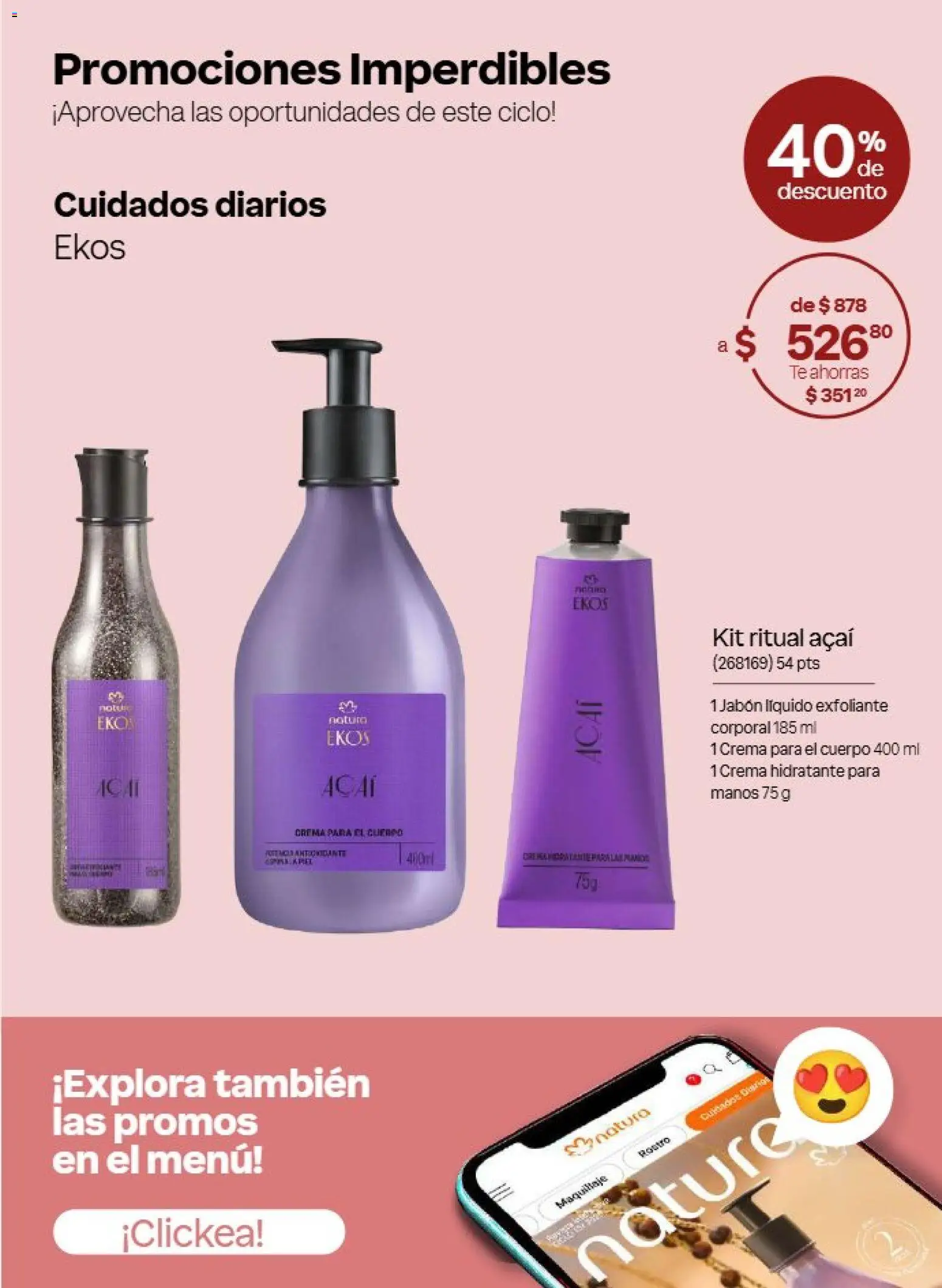 Vista previa las ofertas de la tienda Natura - Natura campaña 13 2026 desde el 21/08/2026 