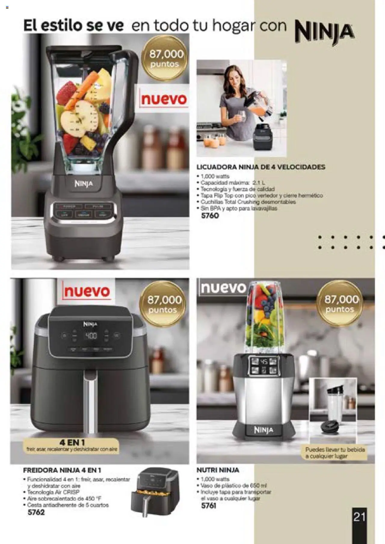 Vista previa las ofertas de la tienda Fuller - Catálogo Puntos desde el 13/06/2025 - Licuadora, Top, Lavavajillas, Freidora, Pico