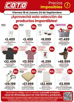 Vista previa del folleto de la tienda Coto válido desde el 18/09/2026 