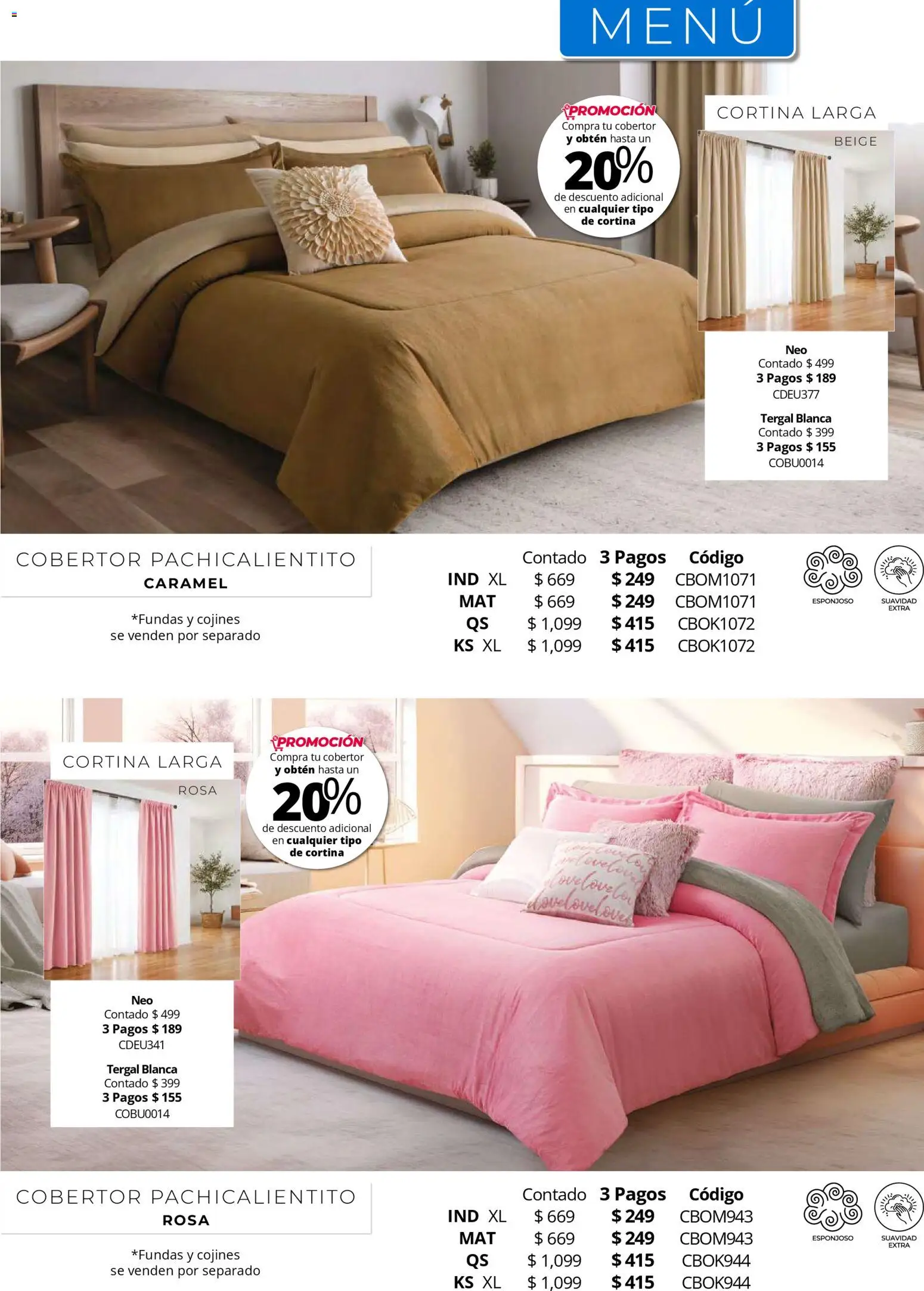 Vista previa las ofertas de la tienda Colchas Concord - Colchas Concord catálogo desde el 01/05/2026 