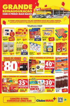 Pré-Visualização do folheto "Fort Atacadista ofertas Reinauguração" da loja Fort Atacadista válido a partir de 23/09/2026