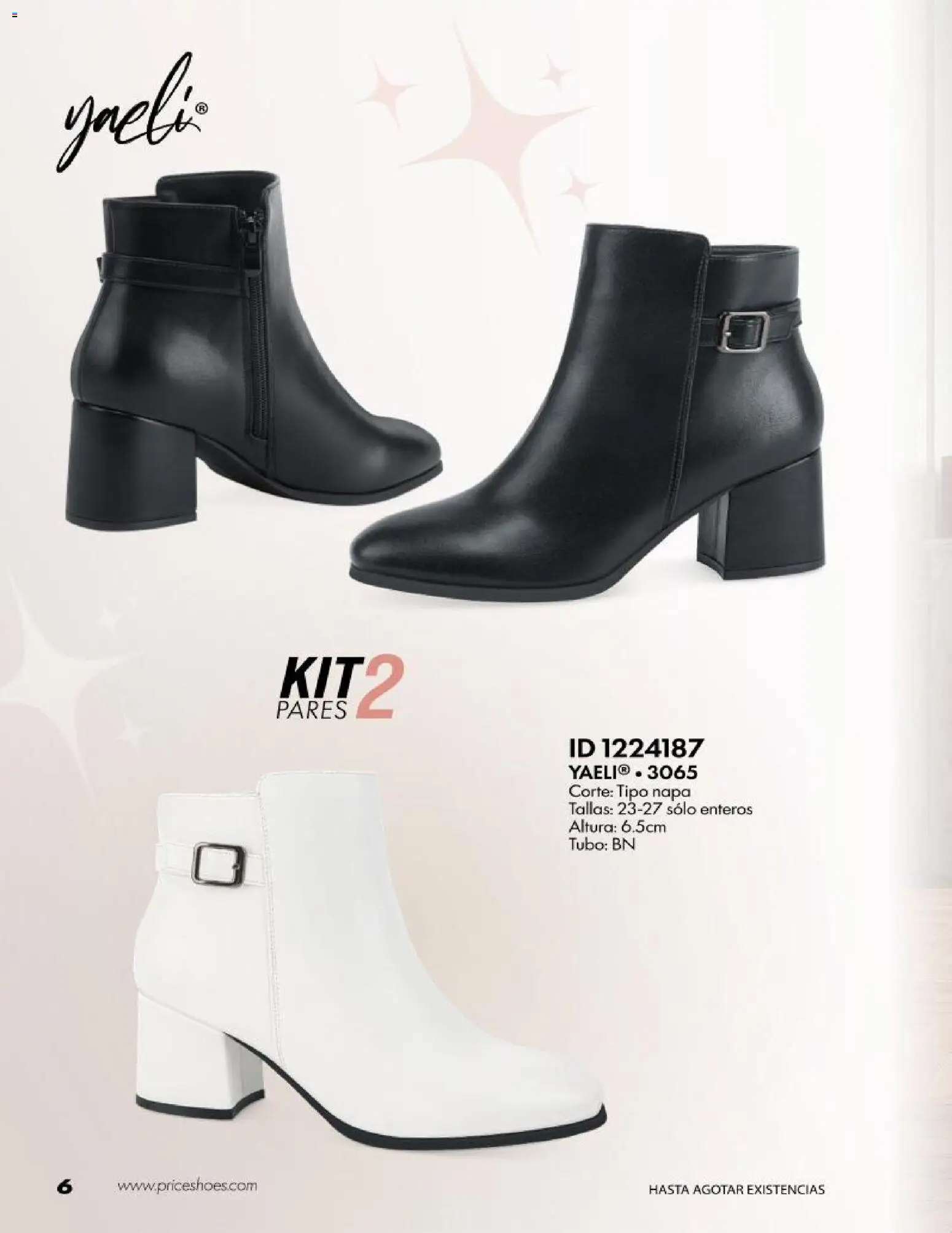 Vista previa las ofertas de la tienda Price Shoes - Price Shoes catálogo Kit´s desde el 20/10/2026 