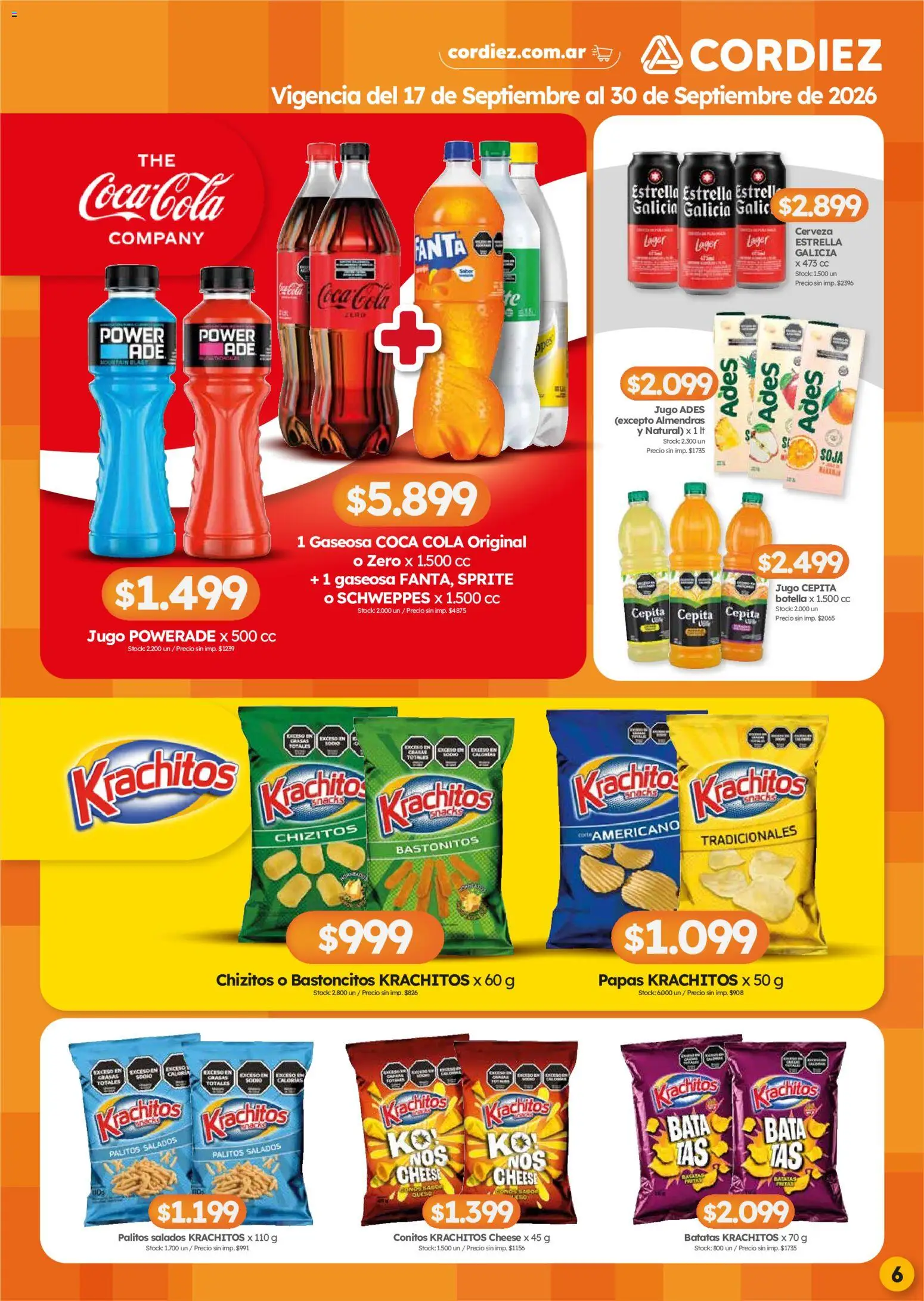 Vista previa del folleto de la tienda Cordiez válido desde el 17/09/2026 