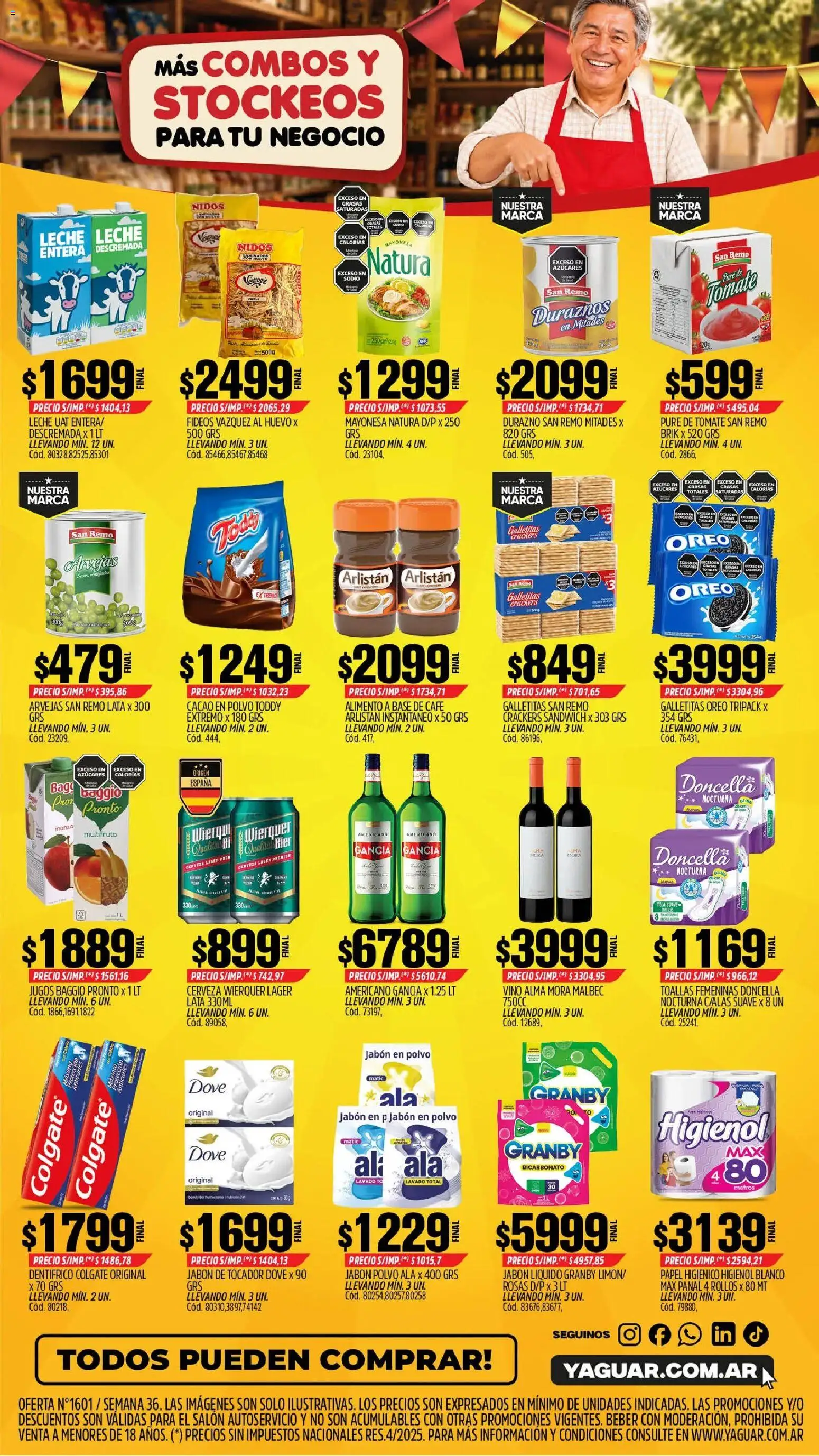 Vista previa del folleto de la tienda Yaguar válido desde el 31/08/2026 