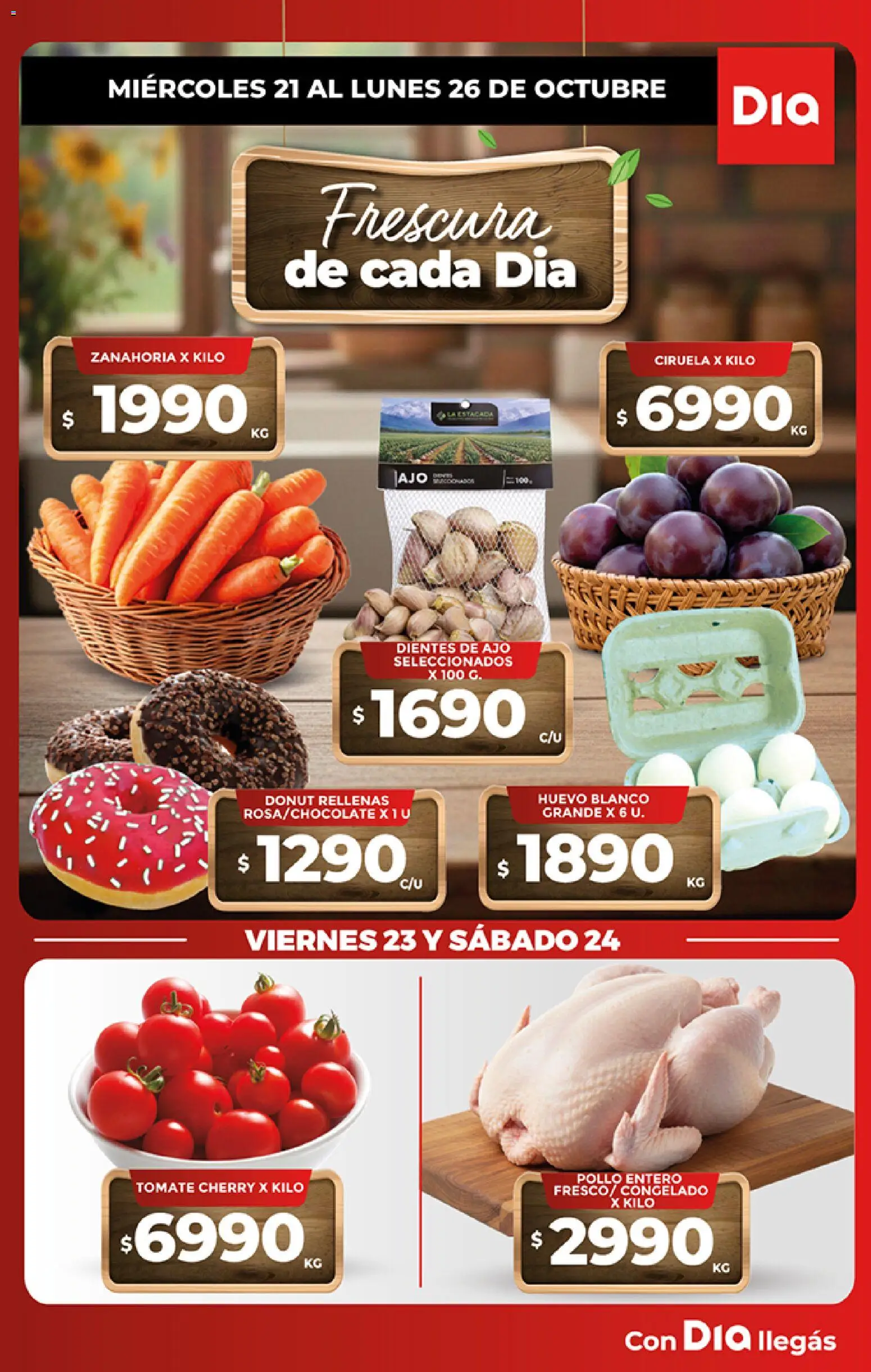 Vista previa del folleto de la tienda Dia válido desde el 21/10/2026 