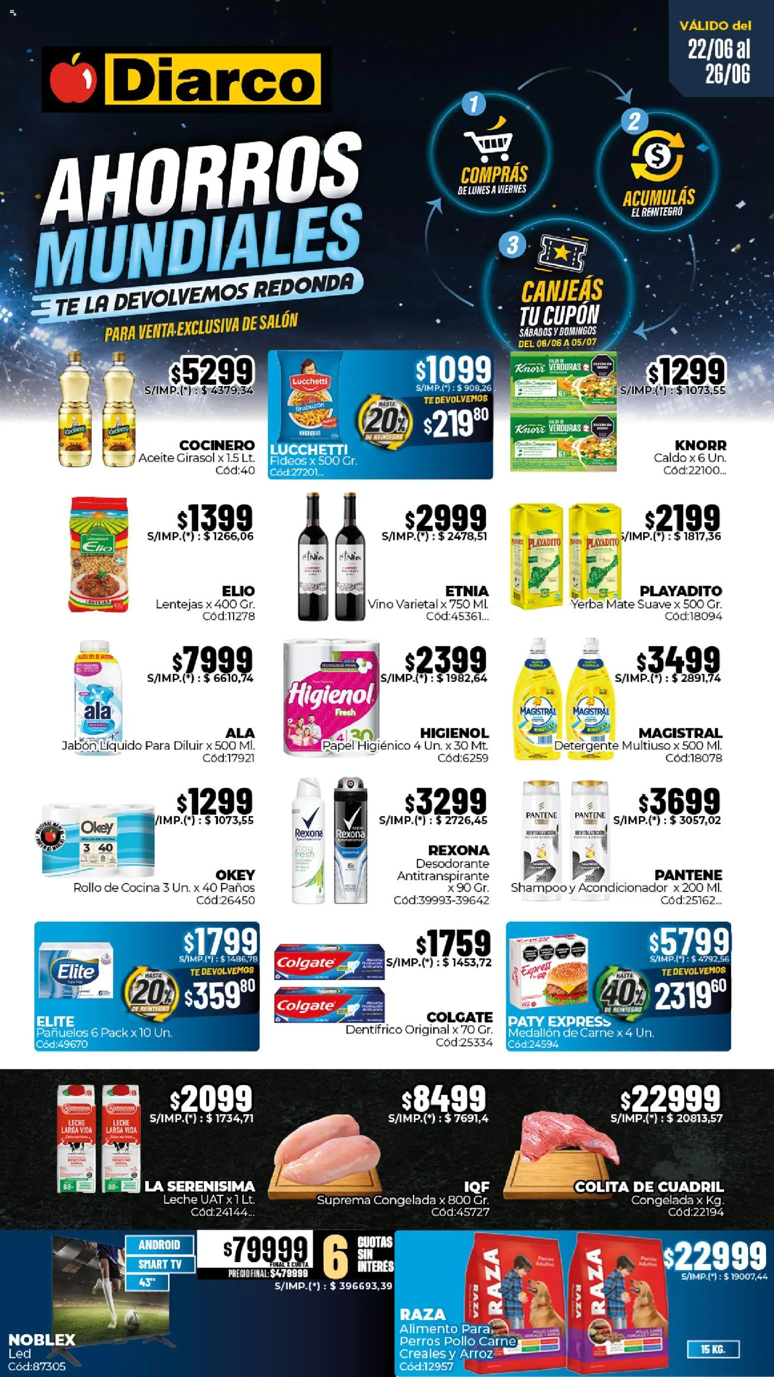 Vista previa del folleto de la tienda Diarco válido desde el 22/06/2026 