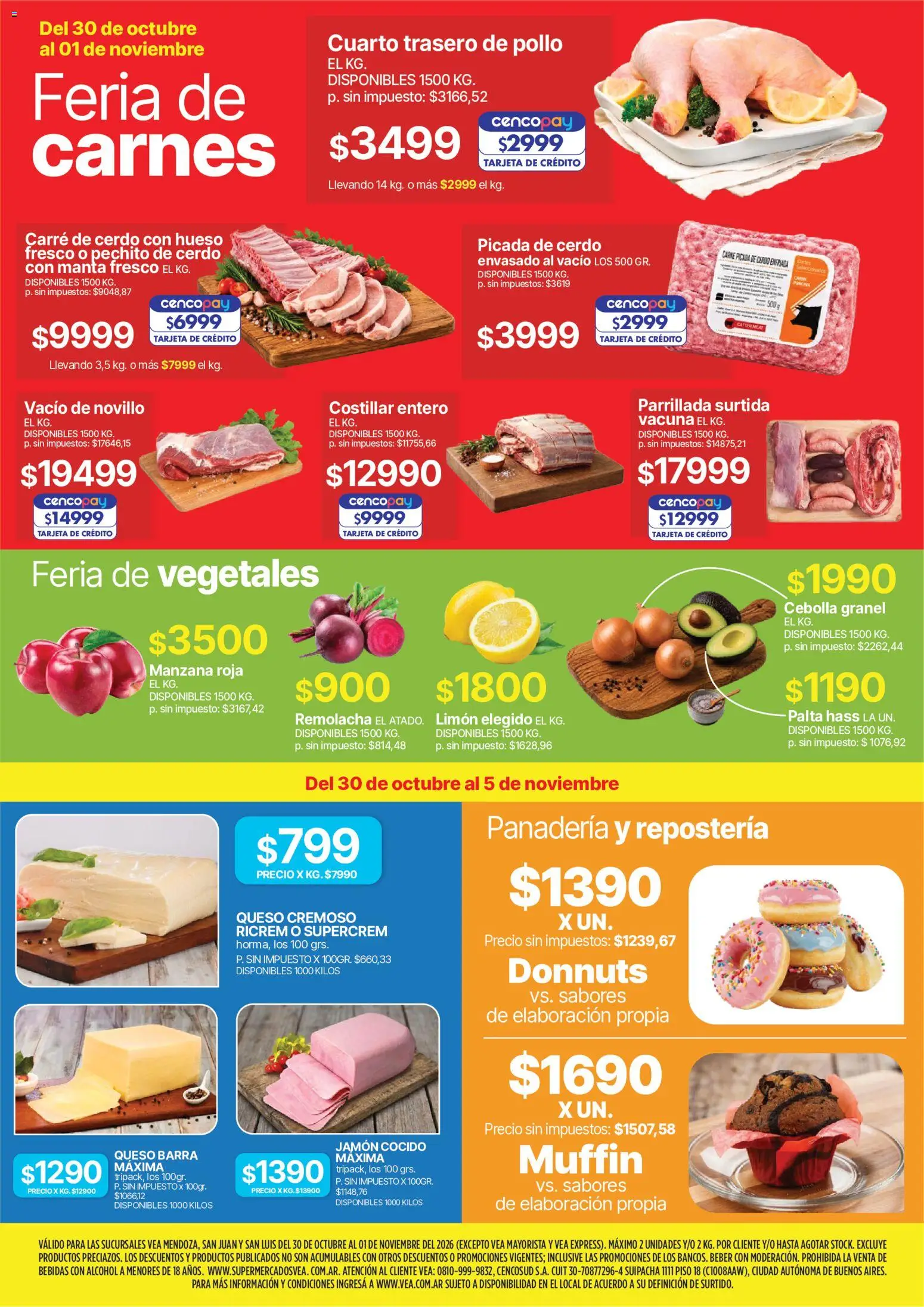 Vista previa del folleto de la tienda Vea válido desde el 30/10/2026 
