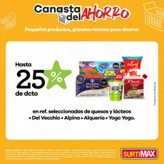  Vista previa del prospecto Surtimax catálogo del almacen Surtimax válida del 24/07/2026 al 27/07/2026