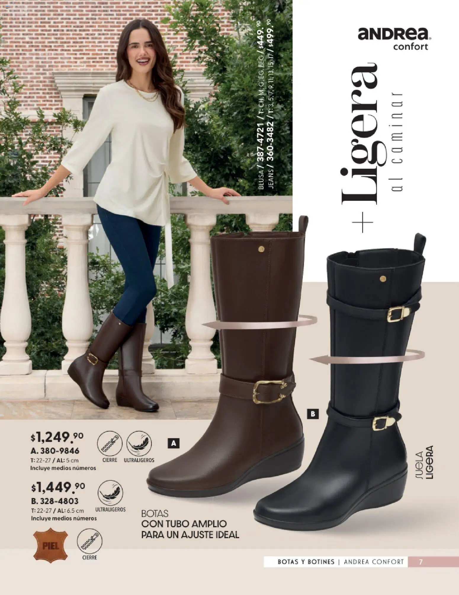 Vista previa las ofertas de la tienda Andrea - Andrea catálogo Calzado Confort desde el 23/08/2026 