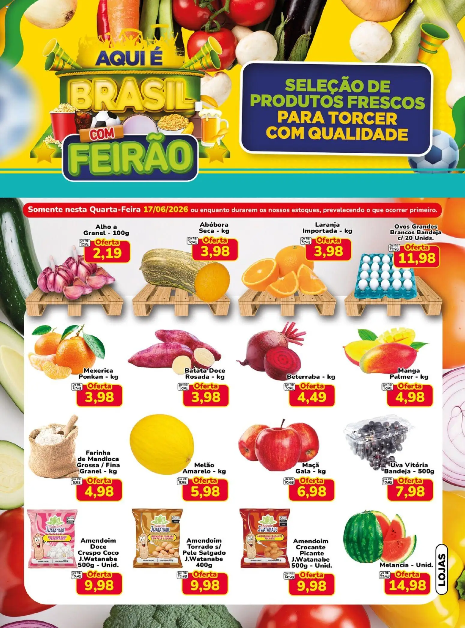 Pré-Visualização do folheto "Nagumo ofertas Quarta do Feirão" da loja Nagumo válido a partir de 17/06/2026