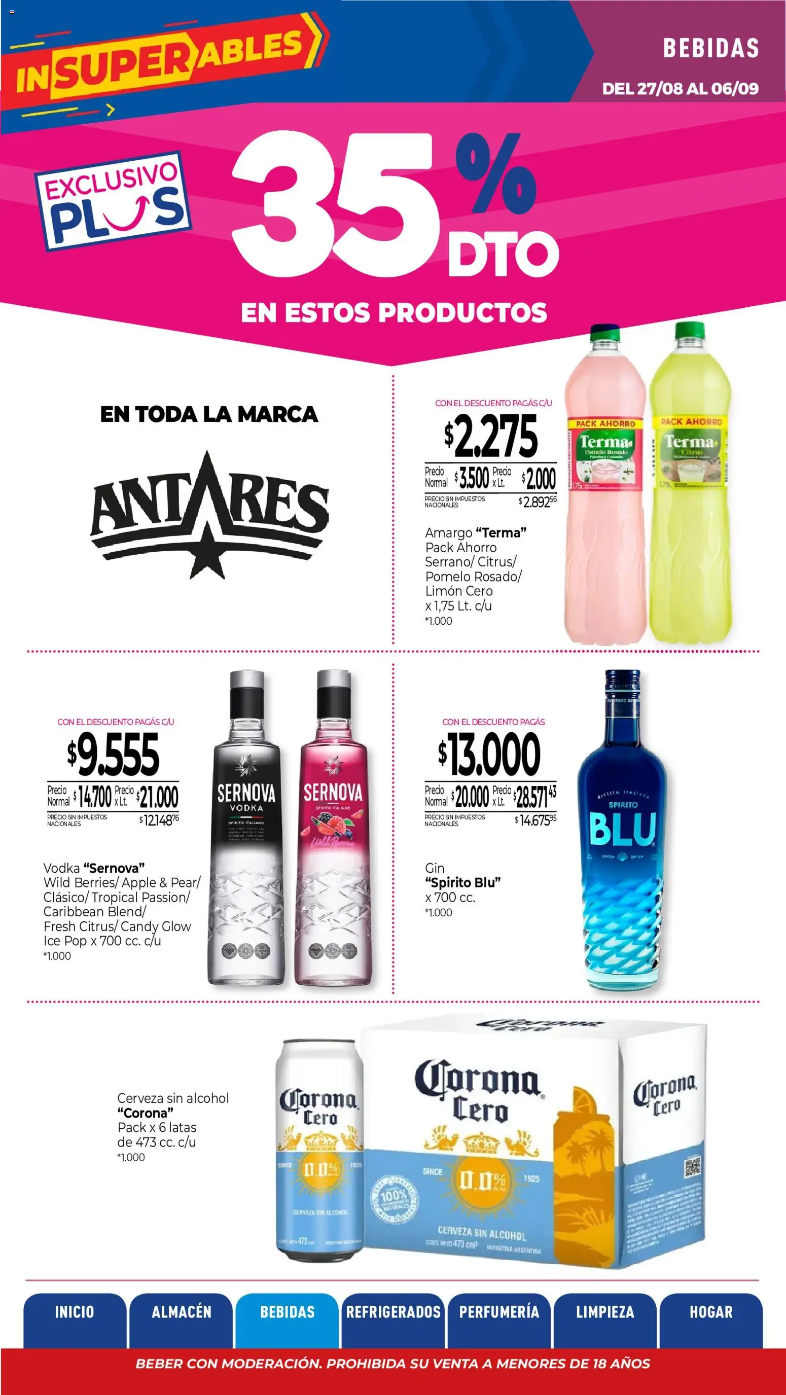 Vista previa del folleto de la tienda La Anonima válido desde el 27/08/2026 