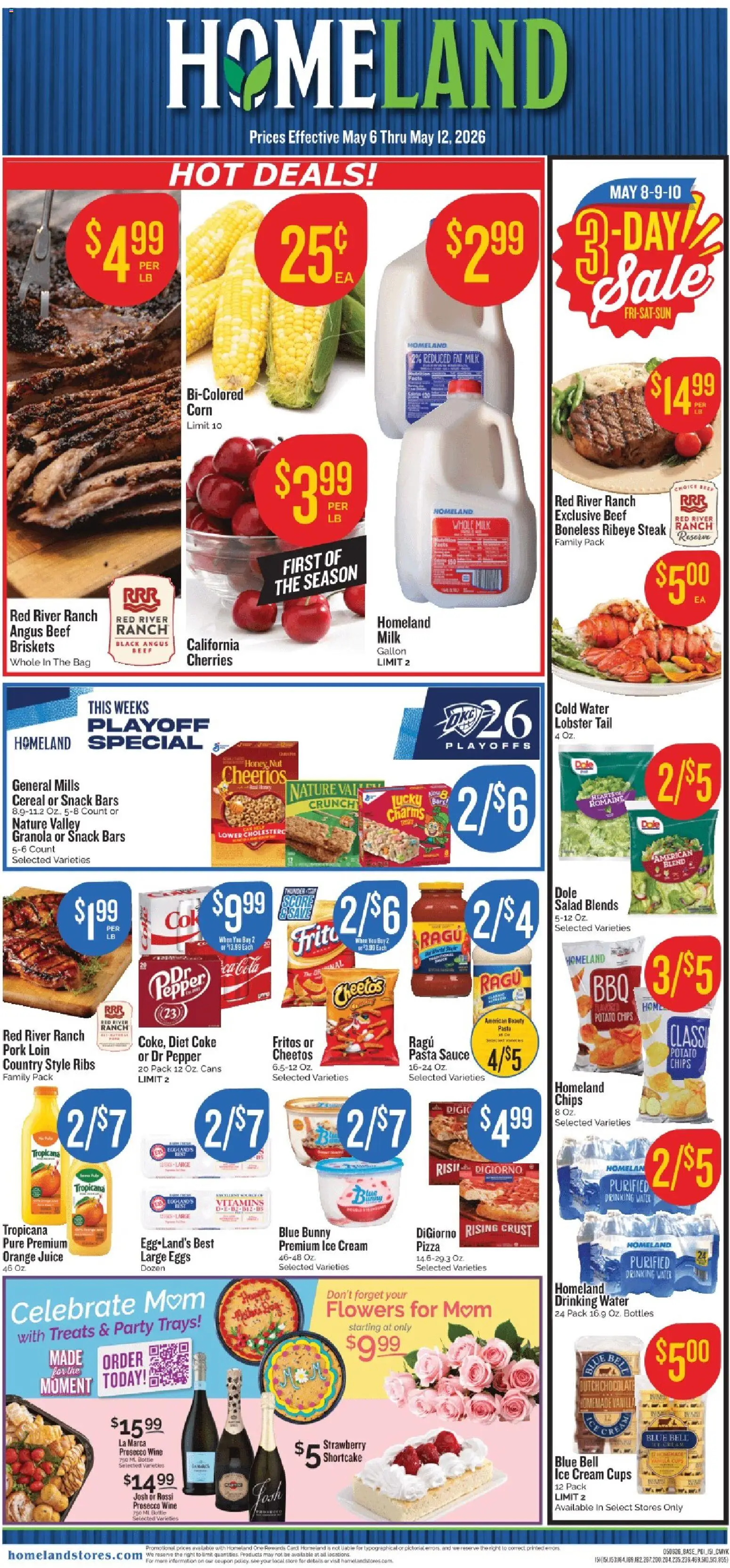 Ad Preview of Homeland Homeland Weekly Ad from 05/06/2026