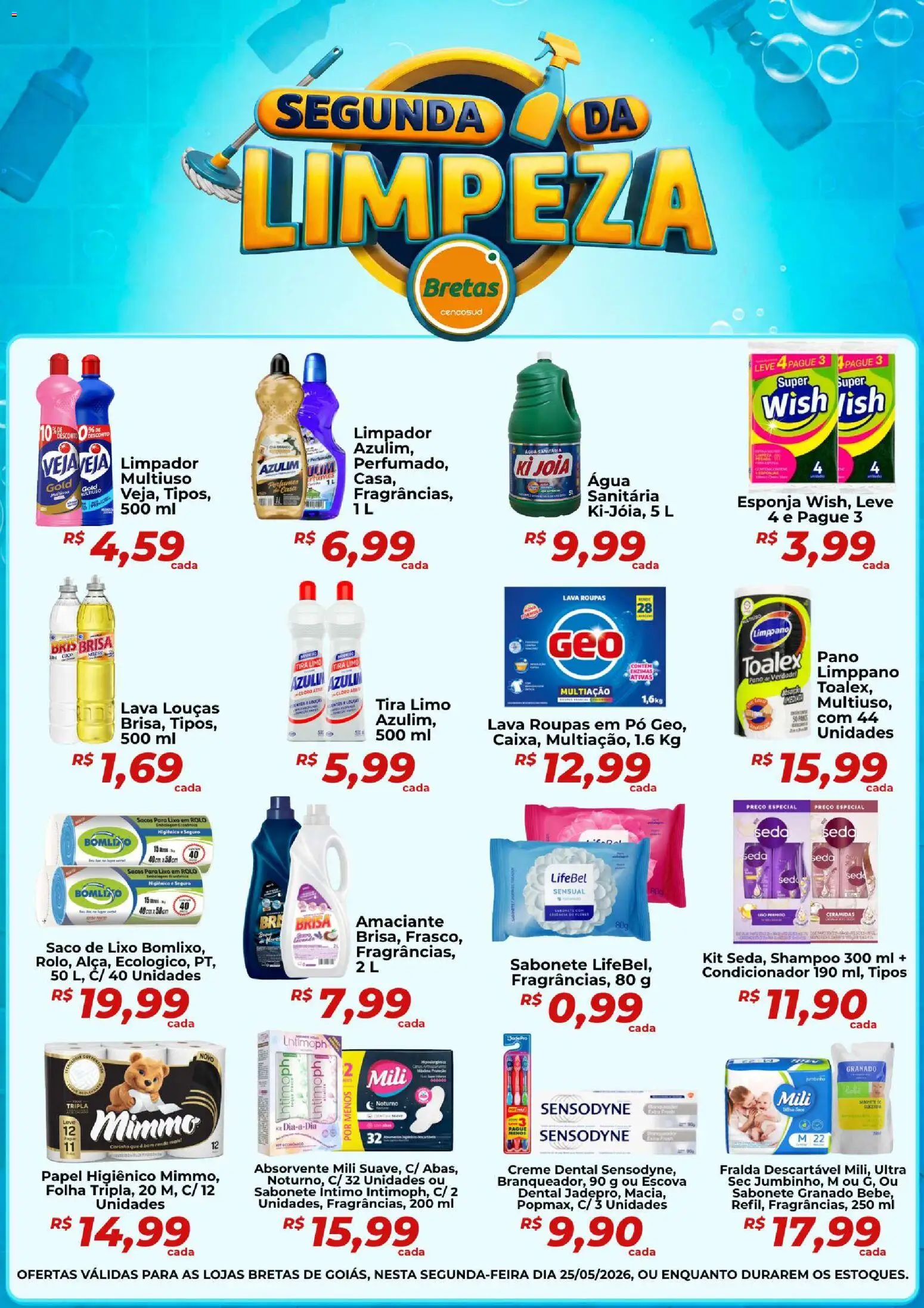 Pré-Visualização do folheto "Bretas - Ofertas da semana" da loja Bretas válido a partir de 25/05/2026
