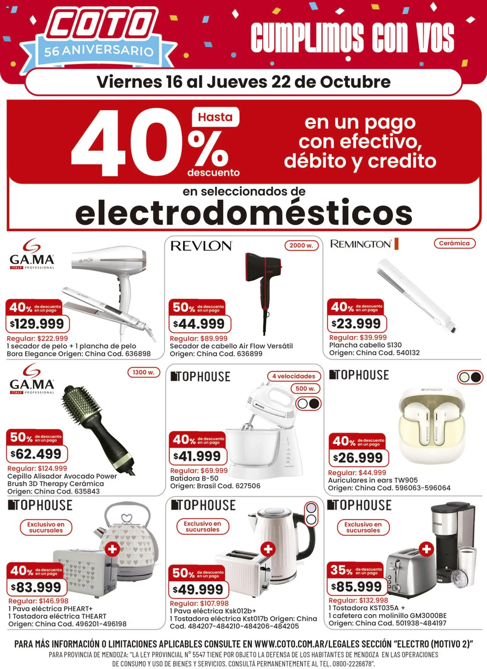 Vista previa del folleto de la tienda Coto válido desde el 16/10/2026 