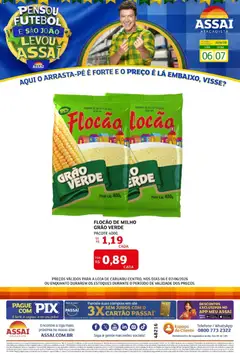 Pré-Visualização do folheto "Assaí Atacadista ofertas - PE" da loja Assaí Atacadista válido a partir de 06/06/2026