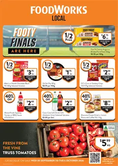 Preview of catalogue Foodworks catalogue QLD from shop Foodworks valid 30/09/2026