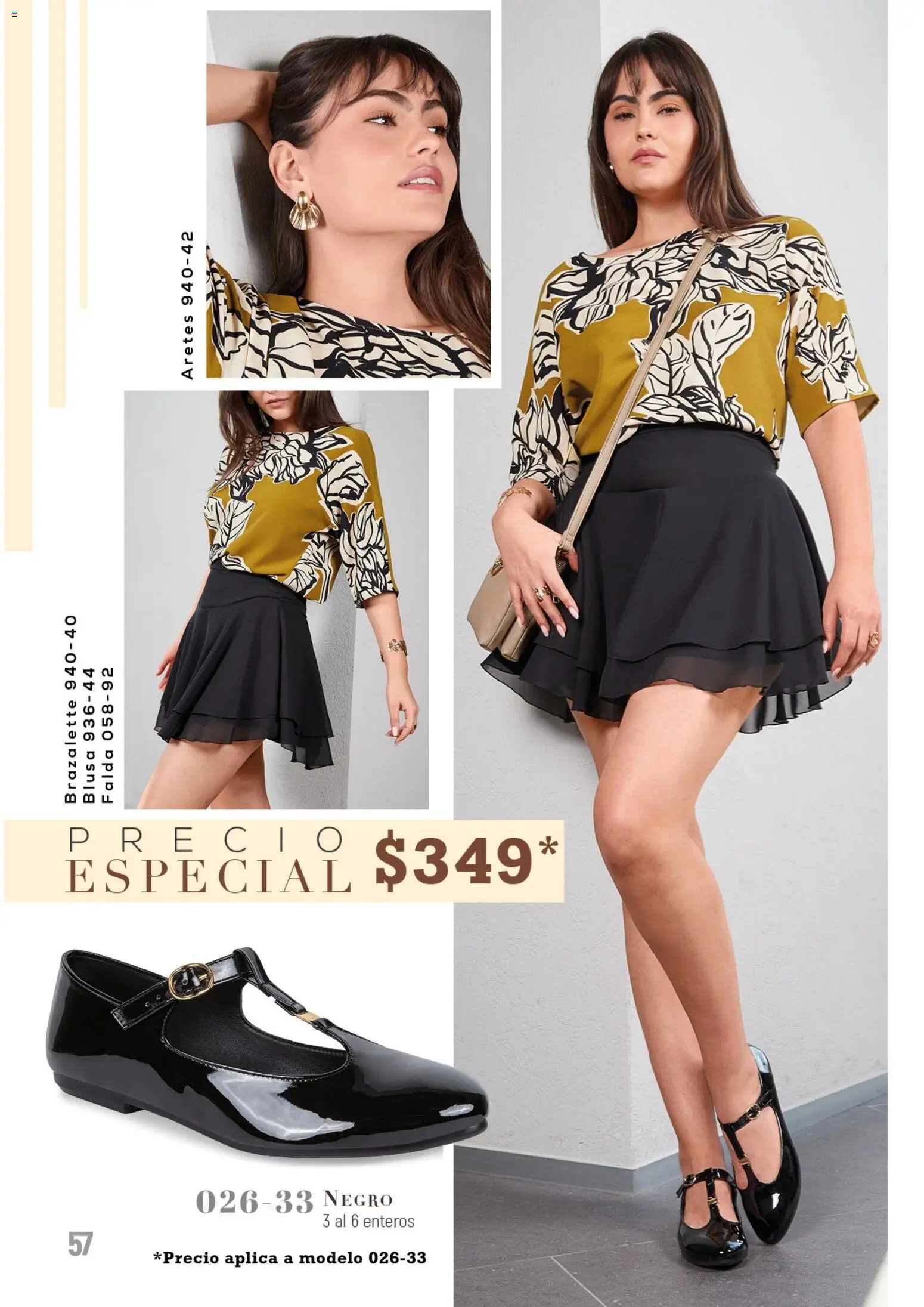 Vista previa las ofertas de la tienda Cklass - Cklass catálogo Verano Urban desde el 05/03/2026 - Blusa, Aretes, Falda