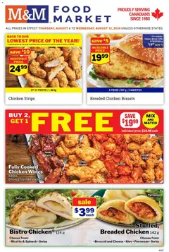 Preview of leaflet M&M Food Market weekly flyer / circulaire from shop M&M Food Market is valid from Aug 06, 2026