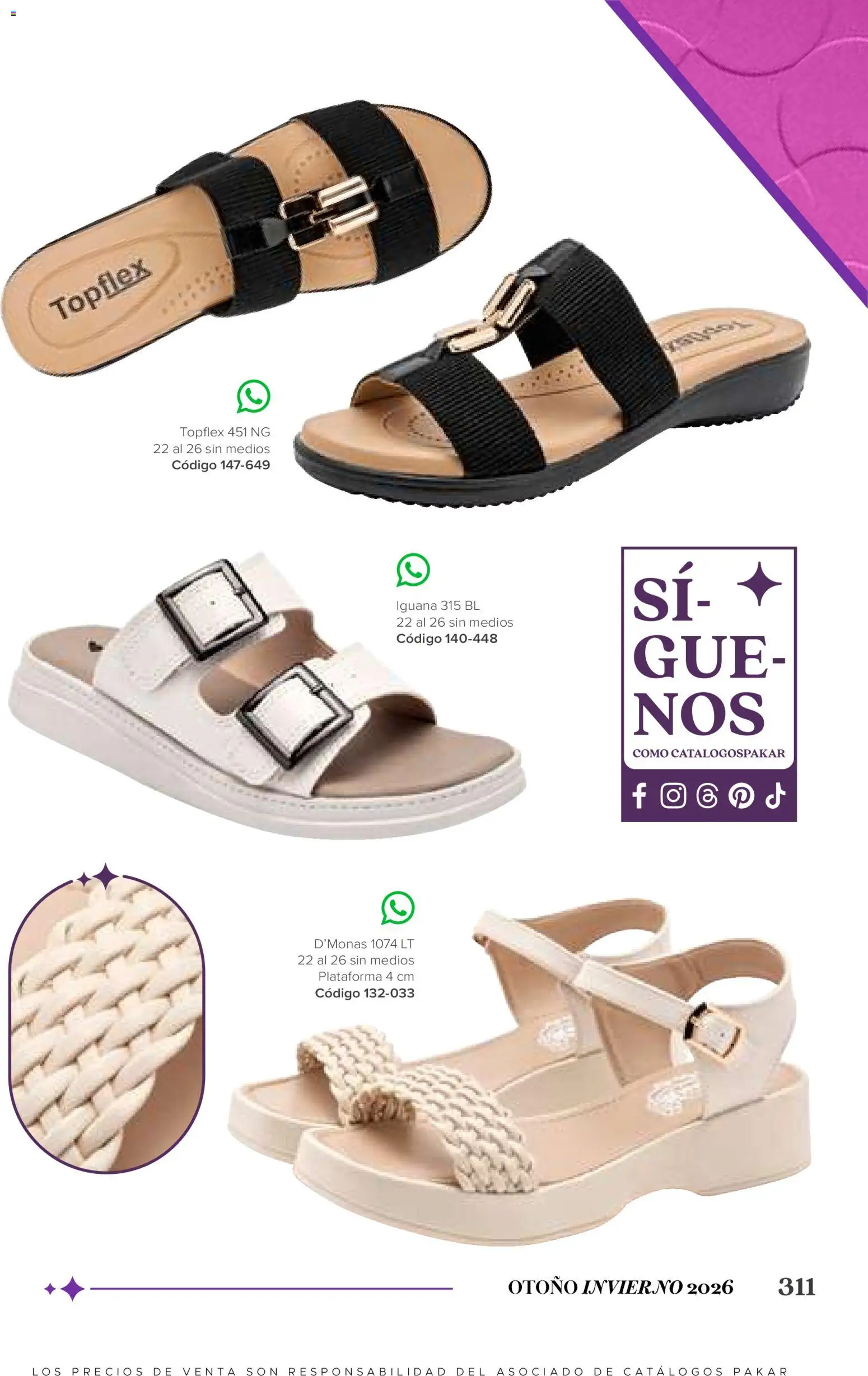 Vista previa las ofertas de la tienda SC Pakar - SC Pakar catálogo Mujer desde el 31/07/2026 