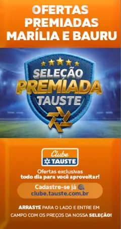 Pré-Visualização do folheto "Tauste ofertas Seleção Premiada" da loja Tauste válido a partir de 29/05/2026
