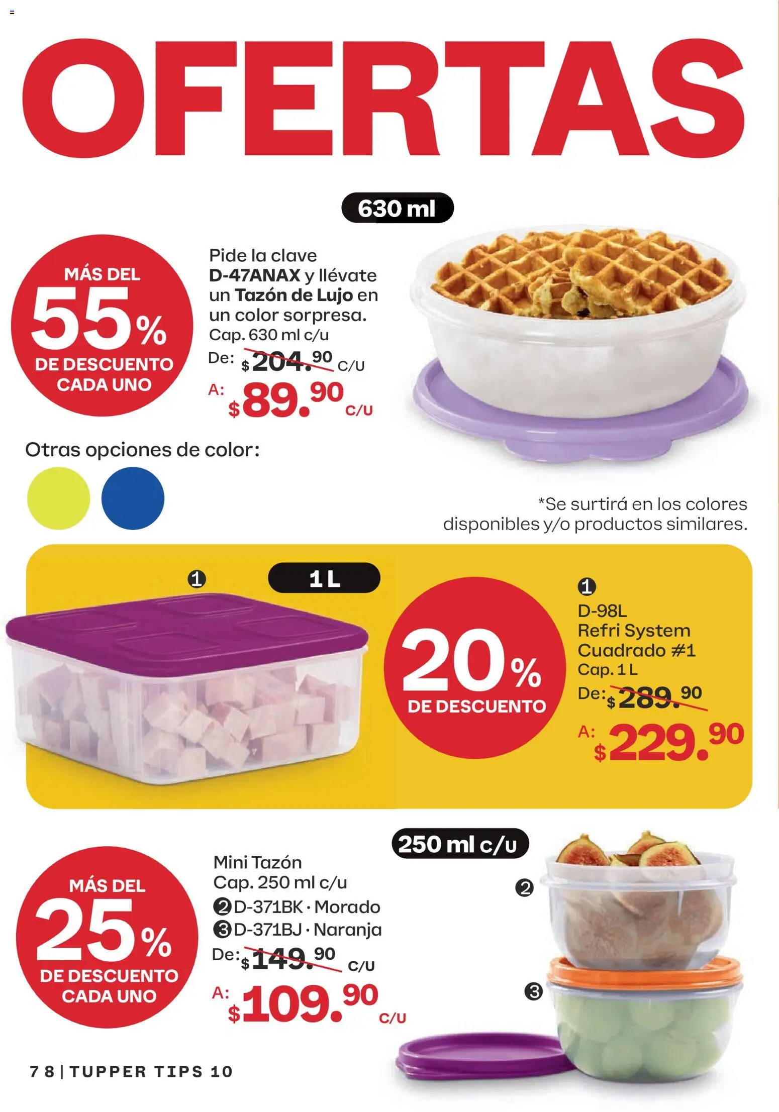 Vista previa las ofertas de la tienda Tupperware - Tupperware catálogo desde el 07/09/2026 