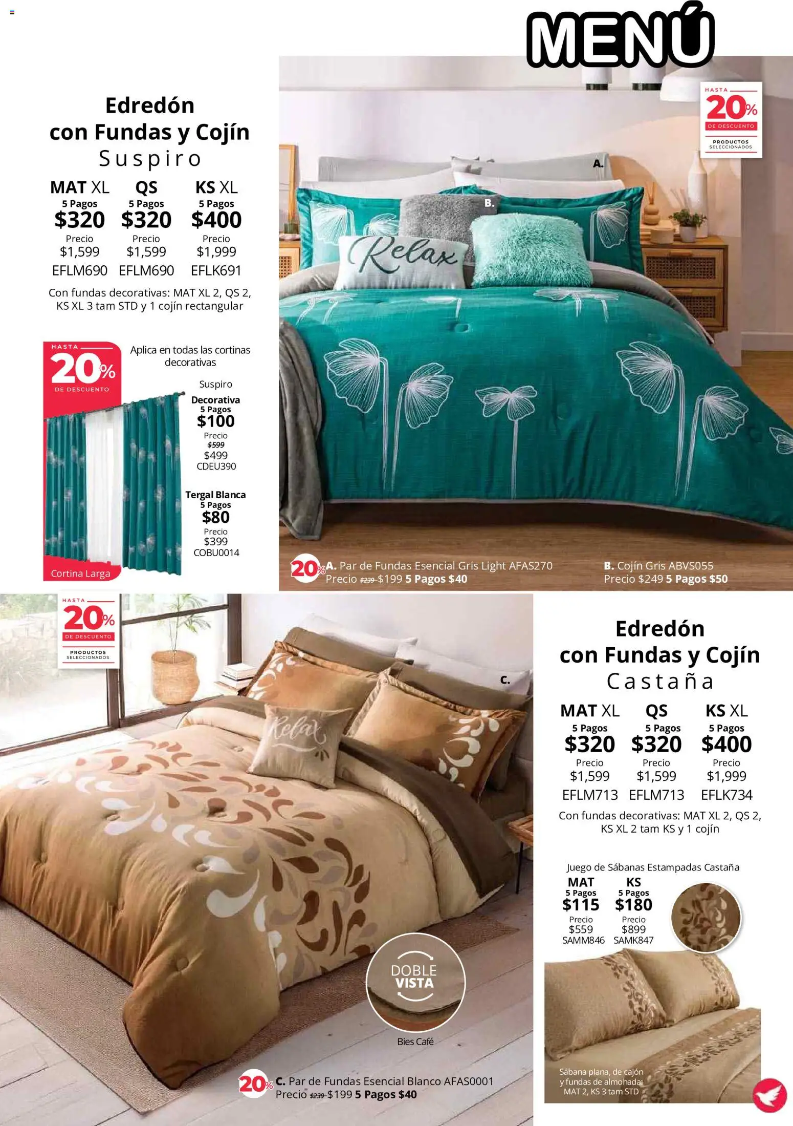 Vista previa las ofertas de la tienda Colchas Concord - Colchas Concord catálogo desde el 01/08/2026 