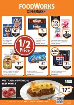 Preview of catalogue Foodworks catalogue NSW from shop Foodworks valid 22/07/2026