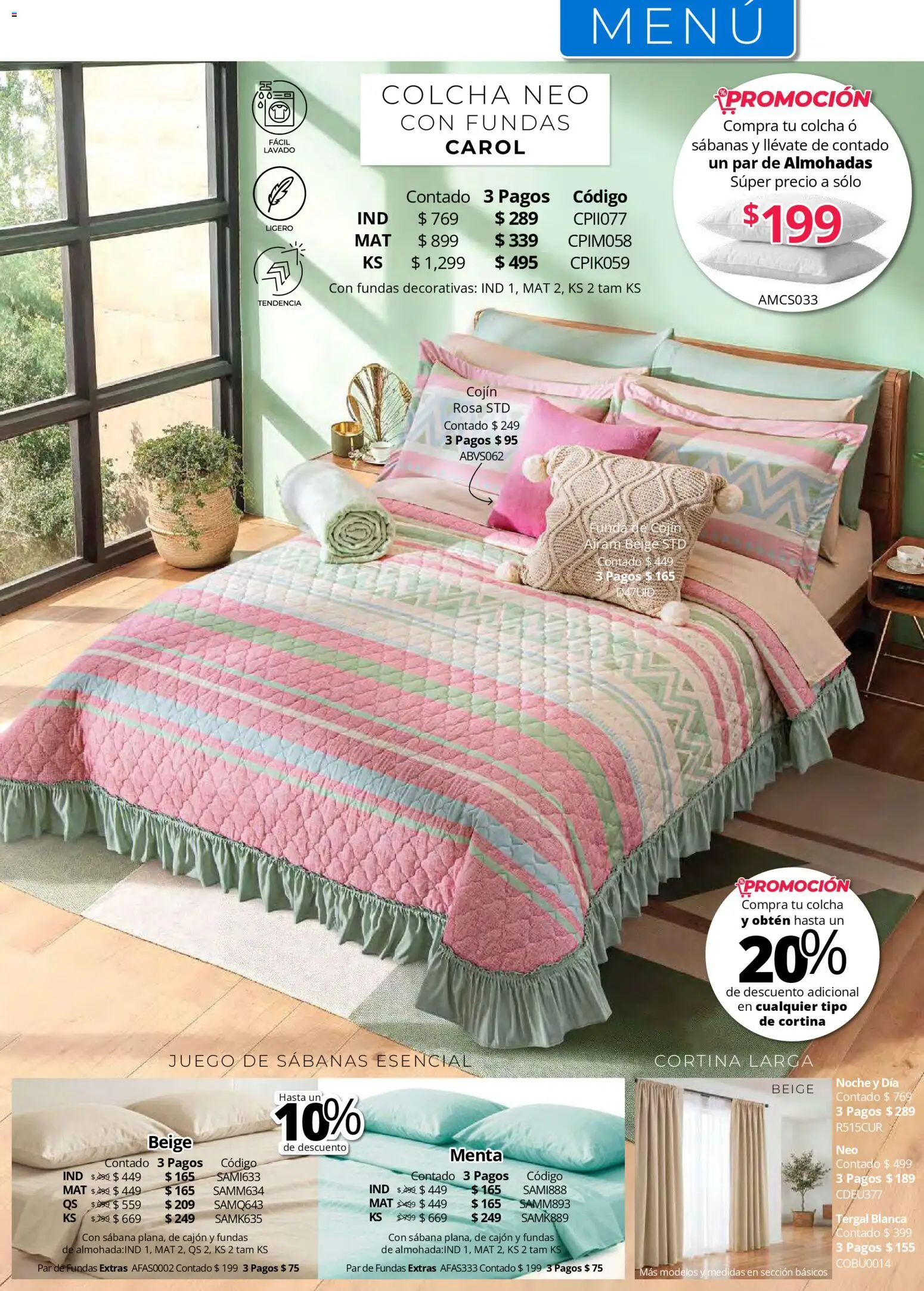 Vista previa las ofertas de la tienda Colchas Concord - Colchas Concord catálogo desde el 01/05/2026 
