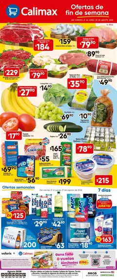 Vista previa las ofertas de la tienda Calimax - Calimax folleto desde el 21/08/2026 