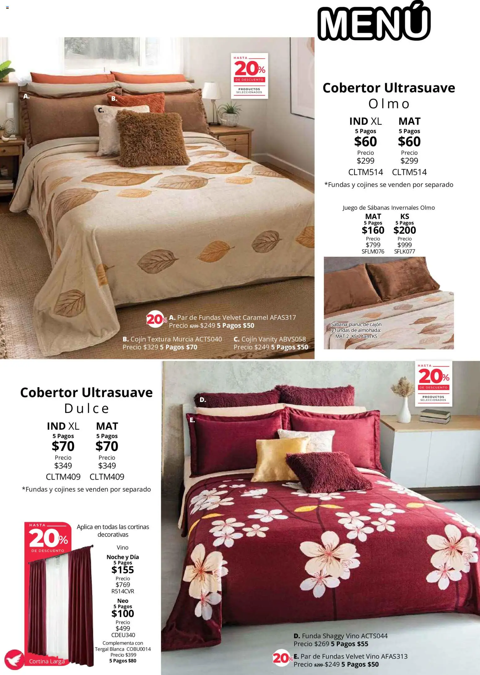 Vista previa las ofertas de la tienda Colchas Concord - Colchas Concord catálogo Colección Cobertor desde el 01/08/2026 