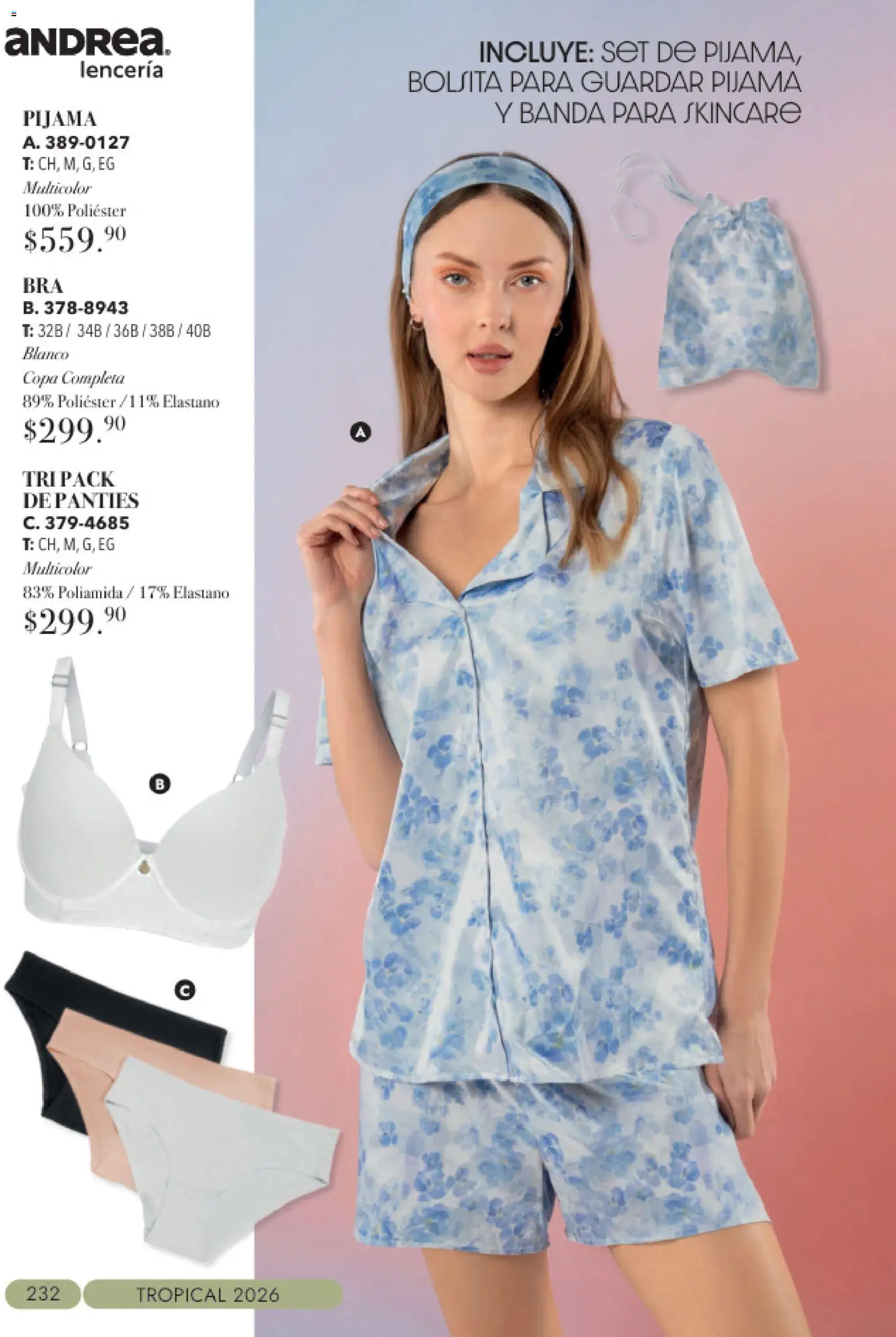 Vista previa las ofertas de la tienda Andrea - Andrea catálogo Tropical desde el 23/08/2026 
