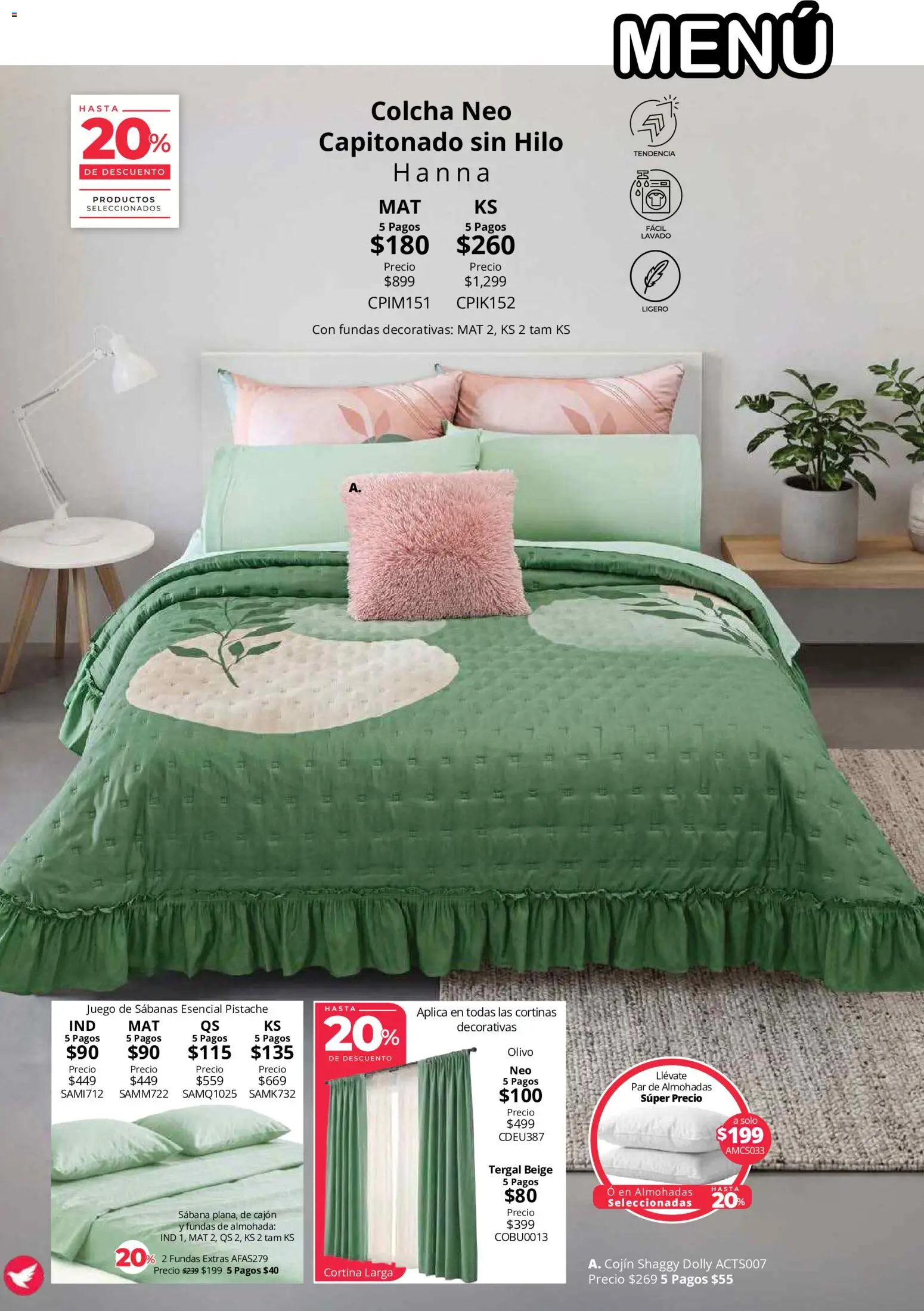 Vista previa las ofertas de la tienda Colchas Concord - Colchas Concord catálogo desde el 01/08/2026 