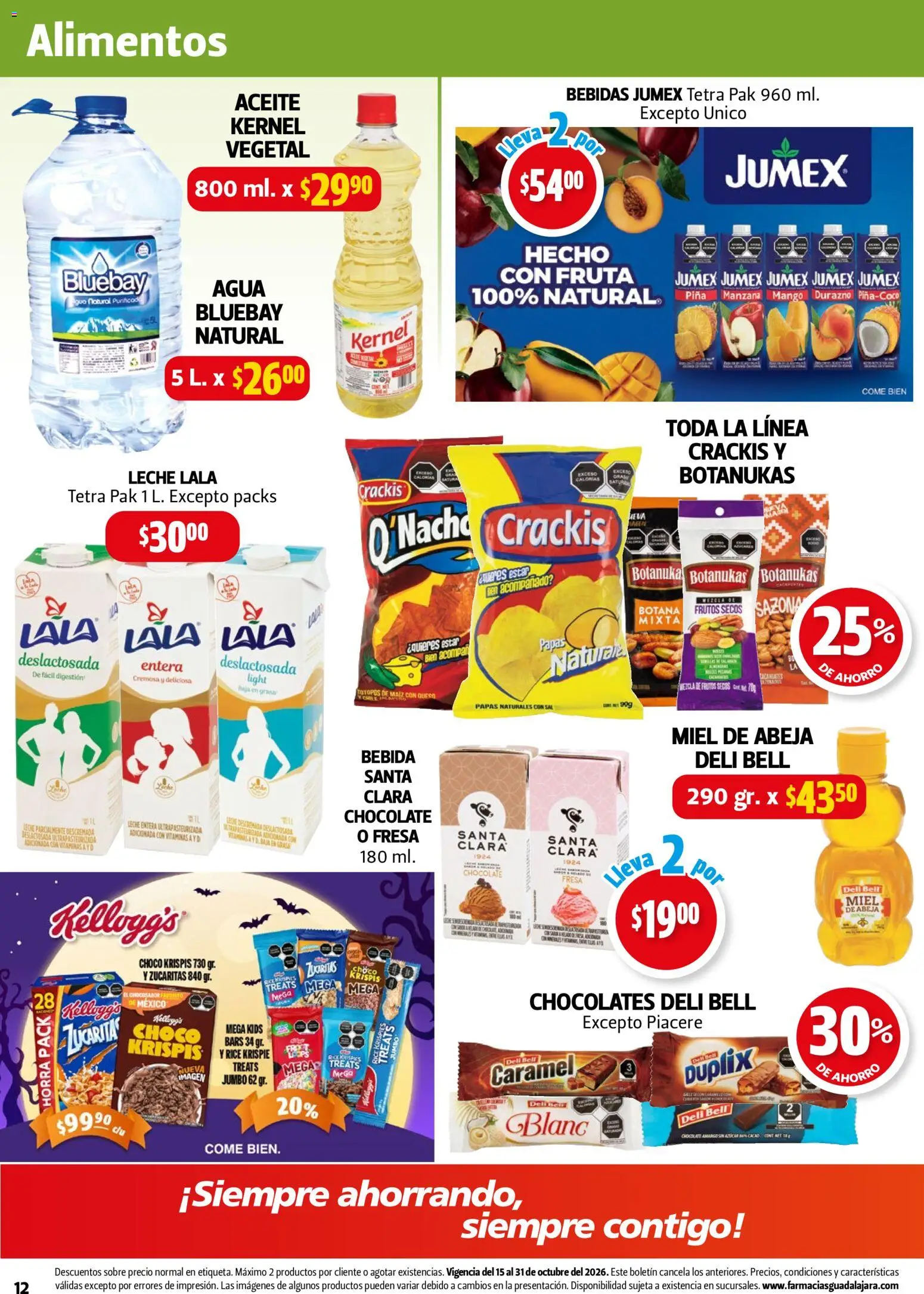 Vista previa las ofertas de la tienda Farmacia Guadalajara - Farmacia Guadalajara catálogo desde el 15/10/2026 