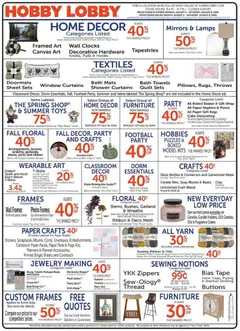 Ad Preview of Hobby Lobby Hobby Lobby Weekly Ad from 08/02/2026