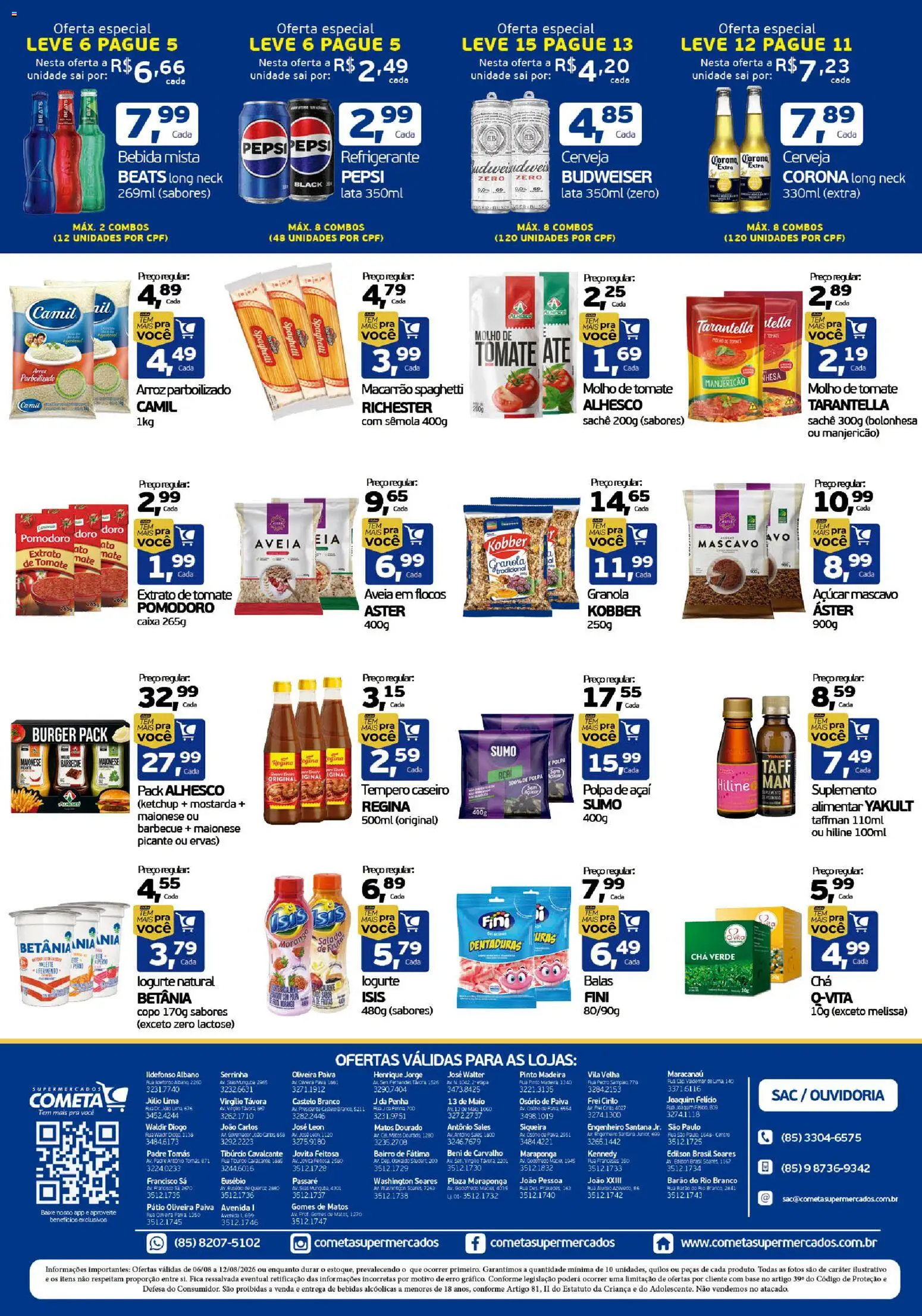 Ofertas Cometa Supermercados ofertas Clube Tem Mais Pra Você até 12/08/2026. - Página 2