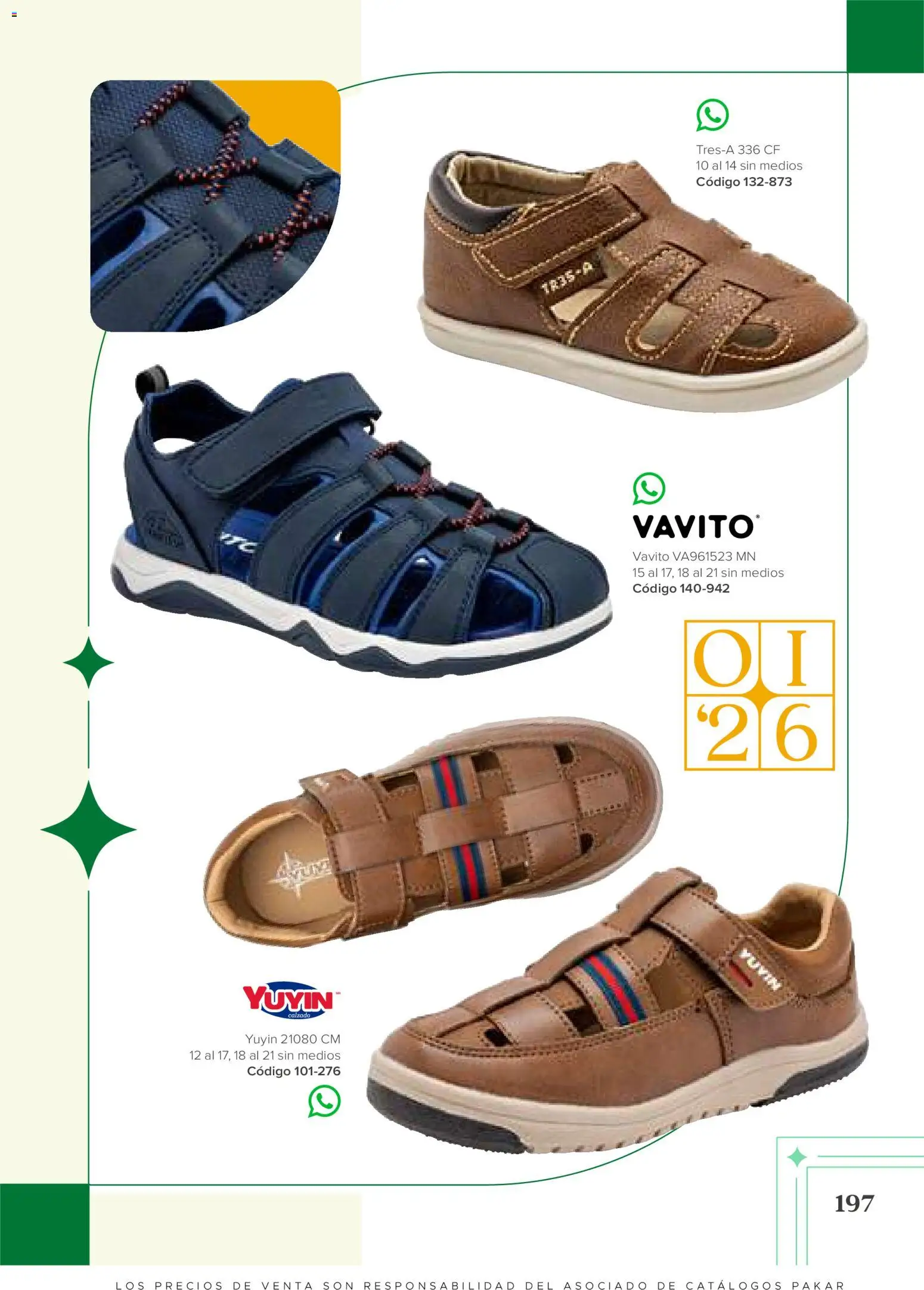 Vista previa las ofertas de la tienda SC Pakar - SC Pakar catálogo Niño desde el 31/07/2026 